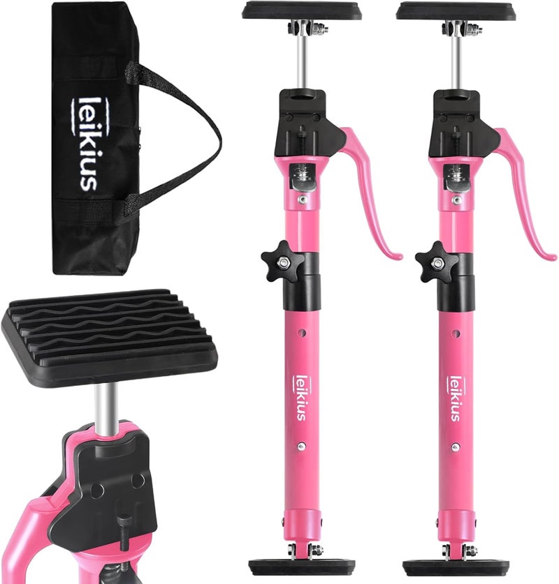 Leikius 2PK Metal Cabinet Jacks for Installing Cabinets,200LB Load 3rd Hand Support System,Adjustable Support Pole,15.8-23.6 Inches Quick Support Rod,Perfect for Cabinet Installation - Image 1